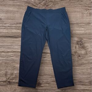 Eddie Bauer Ankle Traveler Pant Black Women’s Size XL